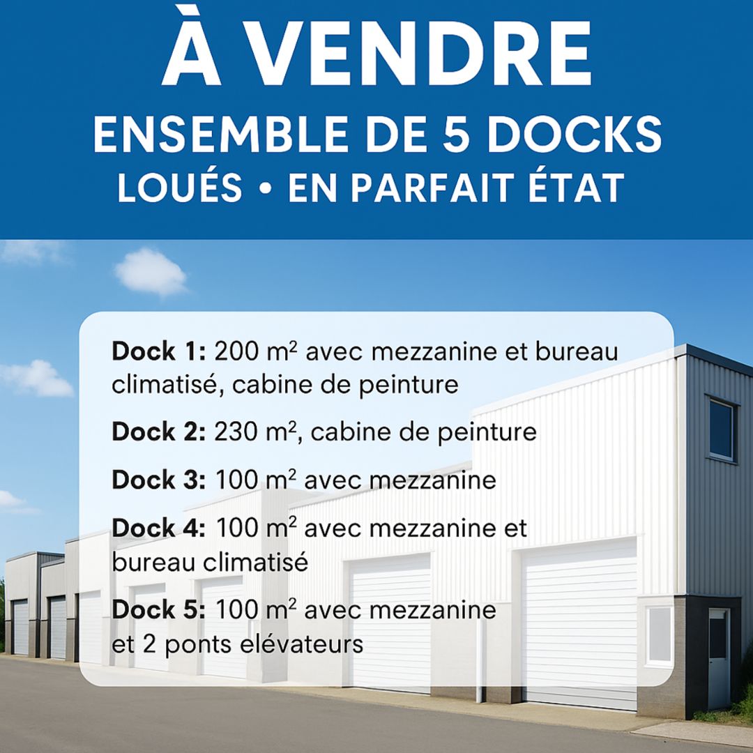Immobilier d'entreprise - Dock Ducos